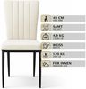 HAGO Esszimmerstuhl 4er Set Esszimmerstuhl Hochlehner Polsterstuhl Küchenstuhl Stuhl Bild 3