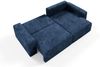 Ecksofa mit Schlaffunktion NATALIA in Stoff Tilia Dunkelblau Ottomane Rechts Bild 5
