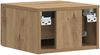 vidaXL Wandmontierter Nachttisch Artisan-Eiche 49 x 34,5 x 20 cm 898803 Bild 5