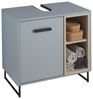 moebel-dich-auf Waschbeckenunterschrank Tours 65 cm Grau/Rahmen Sonoma Bild 4