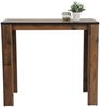 Hela 'Frieda' Bartisch, Stehtisch, Oldwood Altholz Nb. / schwarz, ca. 120 cm Bild 2