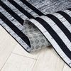 Mazovia Designteppich Modern Teppich für Wohnzimmer, Schlafzimmer, Esszimmer, 80x150 cm, Kurflor, Waschbar in Waschmaschine, Höhe 5 mm, Rutschfest Bild 4