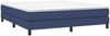vidaXL Boxspringbett, Stoff, Blau, 160x200 cm Bild 3