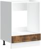 vidaXL Herdumbauschrank Porto Räuchereiche Holzwerkstoff 854002 Bild 2