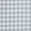 Homescapes Gardine Gardinen mit Ösen Gingham blaugrün im 2er Set, 137x117 cm Bild 3