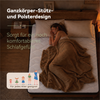 Taschenfederkernmatratze 120×200cm mit 7-Zonen-System und Memory-Schaum, weiß & grau Bild 5