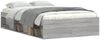 vidaXL Bettgestell Grau Sonoma 120x190 cm 3203899 Bild 3