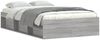 vidaXL Bettgestell Grau Sonoma 120x190 cm 3203899 Bild 2