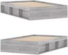 vidaXL Bettgestell Grau Sonoma 120x190 cm 3203899 Bild 5