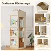 Kinderzimmer-Möbelset aus Massivholz und Holzwerkstoff, 3-teilig, Natur, Babybett mit Regal & Schrank Bild 5