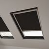 Dachfensterrollo Verdunklungsrollo Schwarz - Verdunklung - Kompatibel mit VELUX M04, Cocoon Home, verdunkelnd, Thermobeschichtet, Einfache Montage, 100% Verdunkelnd, Stufenlos Bild 2