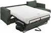 Vente-unique - LORETO Sofa SamtStoff Grün - B 223 cm152 cm x H 90 cm x L 278 cm Bild 4