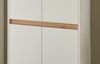 Schuhschrank Center in weiß und Eiche Wotan 85 x 195 cm Bild 4
