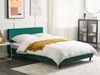Bett mit Lattenrost FITOU 140 x 200 cm Samtstoff Dunkelgrün Bild 3