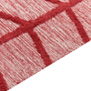 Teppich Baumwolle rot 160 x 230 cm geometrisches Muster SIVAS Bild 5