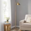 Elstead Lighting Remyck Stehleuchte 1-flammig Gebürstet Gold Bild 2