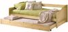 Bett Kiefer massiv Natur lackiert 1 Schublade 2 Lattenroste Bild 3