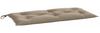 vidaXL Gartenbank-Auflagen 2 Stk. Taupe 100x50x7 cm Oxford-Gewebe 361667 Bild 4