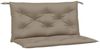 vidaXL Gartenbank-Auflagen 2 Stk. Taupe 100x50x7 cm Oxford-Gewebe 361667 Bild 2