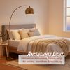 Relaxdays Bogenförmige Stehlampe Metall Bild 3