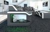 Mini Leder Ecksofa Padua L-Form - Ledermix - Grau-Weiß - Rechts Bild 4