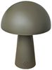 Coen Bakker Deco BV LED Tischleuchte Portable Light, Dimmfunktion, LED, warmweiß, kaltweiß, neutralweiß, außen USB touch Pilz 3 Lichtfarben dimmbar oliv Bild 2