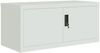 vidaXL Aktenschrank Hellgrau 90x40x240 cm Stahl 3188321 Bild 3