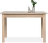 Esstisch >Crawley< in Sonoma-Eiche - 160x76,5x70cm (BxHxT) Bild 3