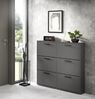 Schuhkipper >See< in Anthrazit, Melaminbeschichtet - 116x103x17cm (BxHxT) Bild 2