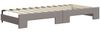 vidaXL Tagesbett Ausziehbar mit Matratzen Taupe 100x200 cm Stoff 3196842 Bild 5