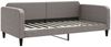 vidaXL Tagesbett Ausziehbar mit Matratzen Taupe 100x200 cm Stoff 3196842 Bild 4