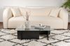 Couchtisch, 'Flavio', 30 x 65 x 105, Holz Schwarz Bild 3