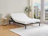 Vente-unique - PANDINO Lattenrost und Bettrahmen Metall Schwarz - B 140 cm x H 20 cm x L 200 cm Bild 5