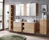 Badezimmer Spiegelschrank 60cm TOSKANA-56 in Wotaneiche B/H/T ca. 60/75/16cm Bild 4