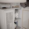 Badmöbel-Set Liora Weiß 4 Teile Vicco Bild 4