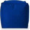 Green Bean® Sitzsack-Hocker 40x40x40cm mit EPS-Perlen Füllung - Sitz-Pouf für Sitzsäcke - Sitzhocker für Kinder und Erwachsene - Blau Bild 2