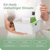 Novaliv Aufbewahrungsbox 30993-30980-2x (2 St), Novaliv 2er Set Eleganter Aufbewahrungskorb mit Holzdeckel in Rattan-O Bild 4