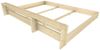 Familienbett "Familien-Nesterl" 270 200 23 Zirbe 180/90cm mit Ablage Bild 3