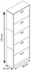 VCM Sipos 914101 H. 170 x B. 59 x T. 22 cm Bild 3