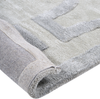 Teppich Viskose beige grau 160 x 230 cm geometrisches Muster Kurzflor GWANI Bild 5