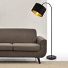 Stehleuchte Toledo 173cm E27 Metall Schwarz lux. pro Bild 3
