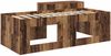 vidaXL Hochbett mit Schreibtisch für Kinder Altholz 80 x 200 cm 3422649 Bild 5