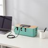 Relaxdays Kabelbox mit Holzdeckel Bild 3