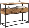 vidaXL Konsolentisch Altholz 100 x 40 x 75 cm Holzwerkstoff 882227 Bild 3