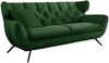 KAWOLA Sofa CHARME 2,5-Sitzer Cord smaragd 94 x 95 x 200 cm Bild 3