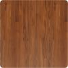 vidaXL Tischplatte Quadratisch Dunkelbraun 70x70x4cm Behandelte Eiche 343077 Bild 2