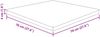 vidaXL Tischplatte Quadratisch Dunkelbraun 70x70x4cm Behandelte Eiche 343077 Bild 4