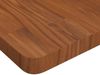 vidaXL Tischplatte Quadratisch Dunkelbraun 70x70x4cm Behandelte Eiche 343077 Bild 3