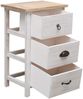 vidaXL Beistellschrank 35x25x57 cm Massivholz Paulownia 284076 Bild 4