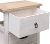 vidaXL Beistellschrank 35x25x57 cm Massivholz Paulownia 284076 Bild 5